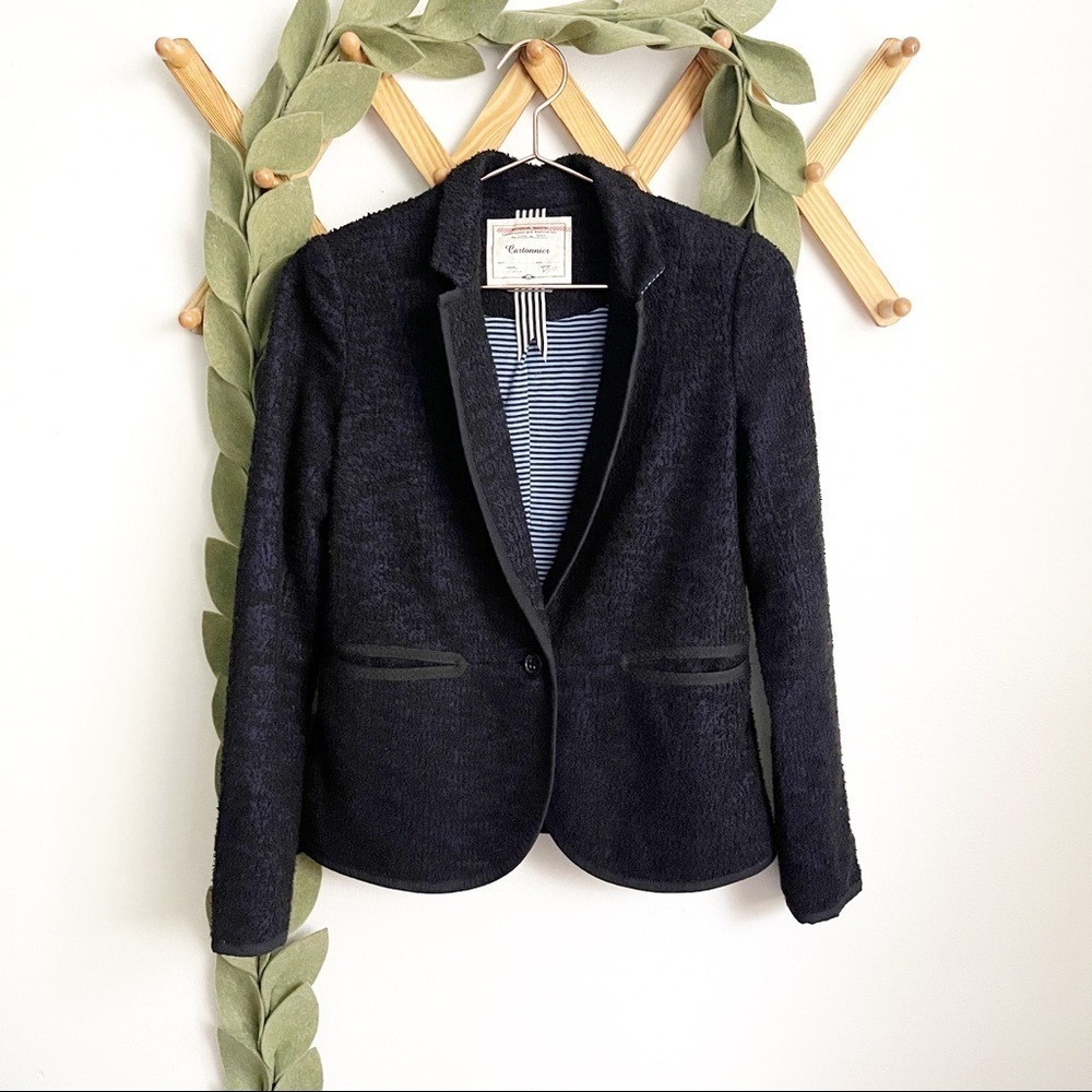 Cartonnier Black & Purple Blazer